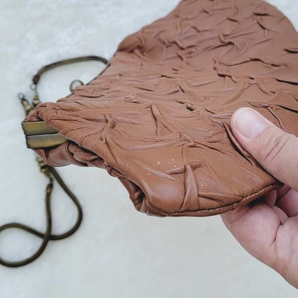 African Vintage Face Crinkled Purse - Picture 7 of 12